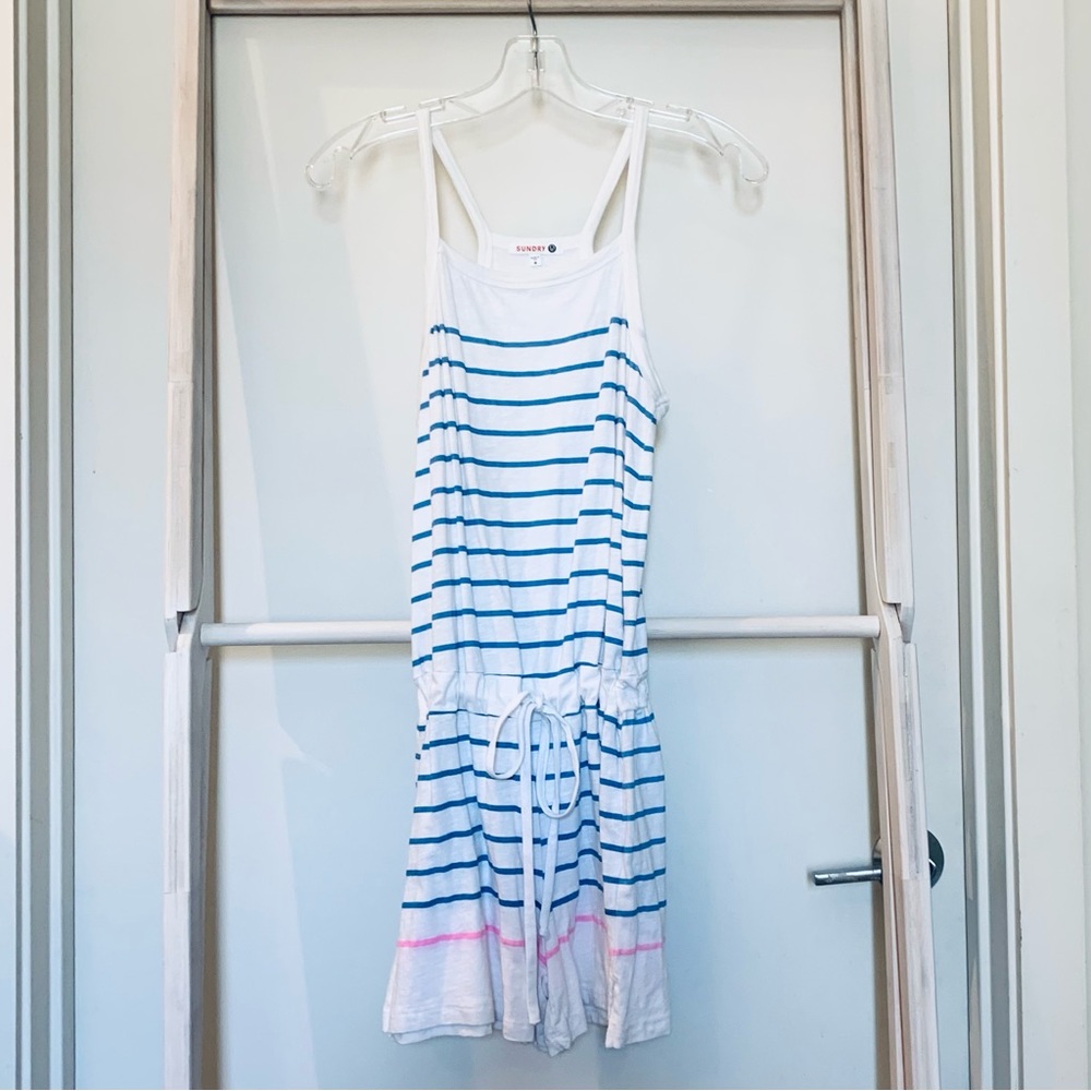 Sundry Striped Romper